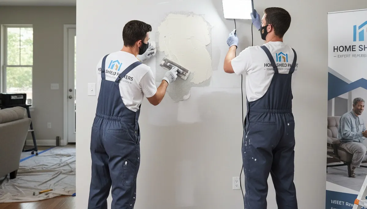 Professional drywall repair and wall restoration in Peoria, IL homes by expert painters