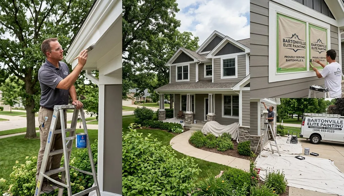 Professional house painting service in Peoria IL by expert exterior and interior painters