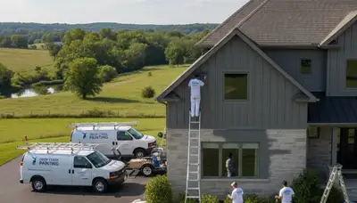 Professional house painting service in Peoria, IL for interior and exterior homes