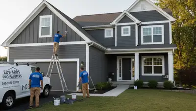 Professional house painting service in Peoria, IL for residential interior and exterior projects