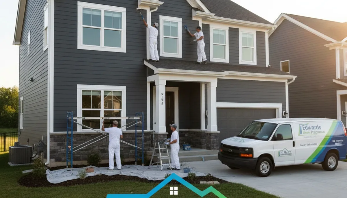 Professional house painting service in Peoria, IL for interior and exterior homes