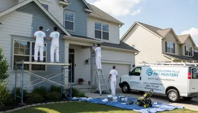 Professional house painting service in Peoria, IL by PaintingPeoriaIL.com