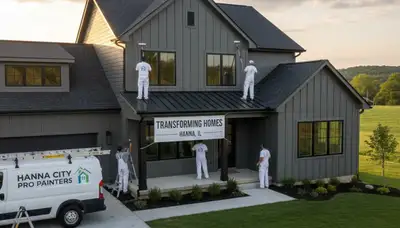 Professional house painting service in Peoria, IL for interior and exterior homes