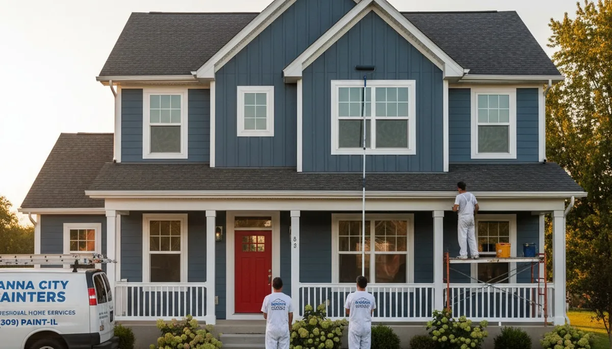 House painters serving Peoria, IL for professional interior and exterior painting services