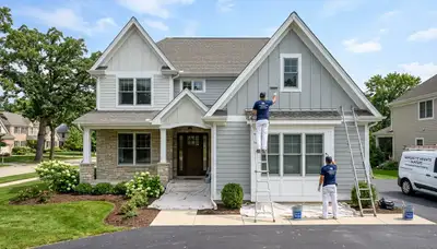 Professional house painting service in Peoria IL by local exterior and interior painting experts