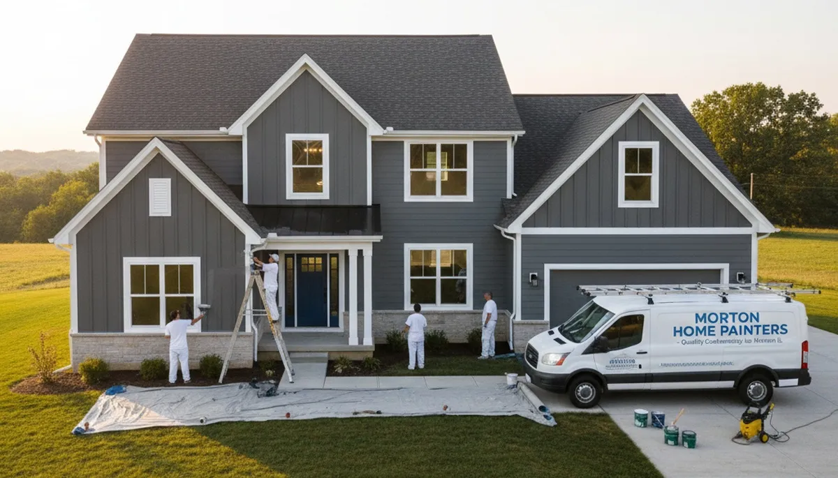 Professional house painting service in Peoria, IL for interior and exterior homes