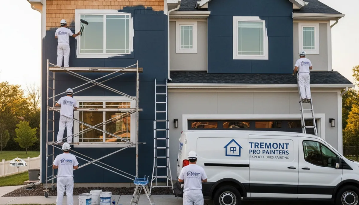 Professional house painting services in Peoria, IL for residential interiors and exteriors